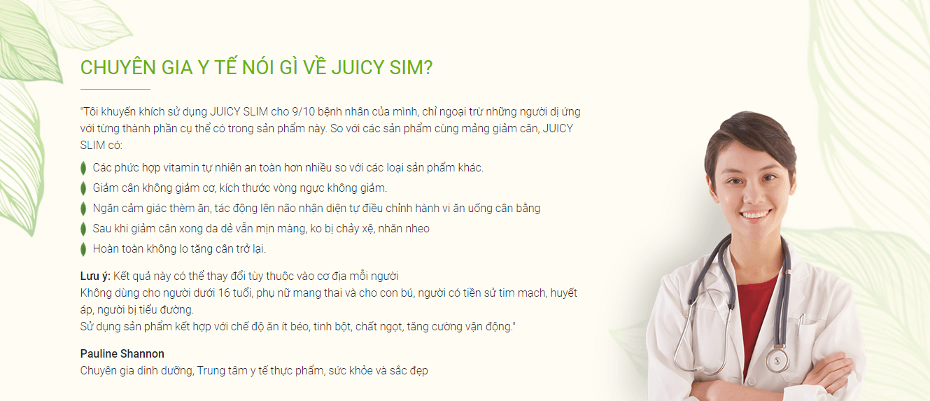 juicy slim lừa đảo, có tốt không, mua ở đâu, giá bao nhiêu 9