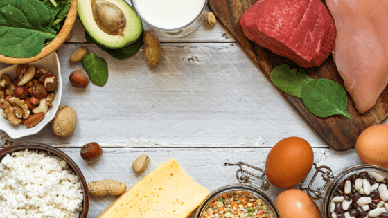 ăn nhiều thức ăn chứa protein để giảm cân