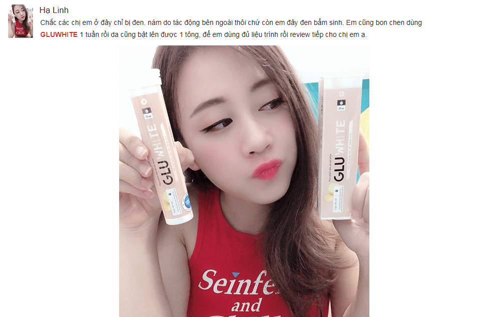 [BÓC PHỐT] Gluwhite có tốt không Mua ở đâu Giá bao nhiêu Có lừa đảo không 12