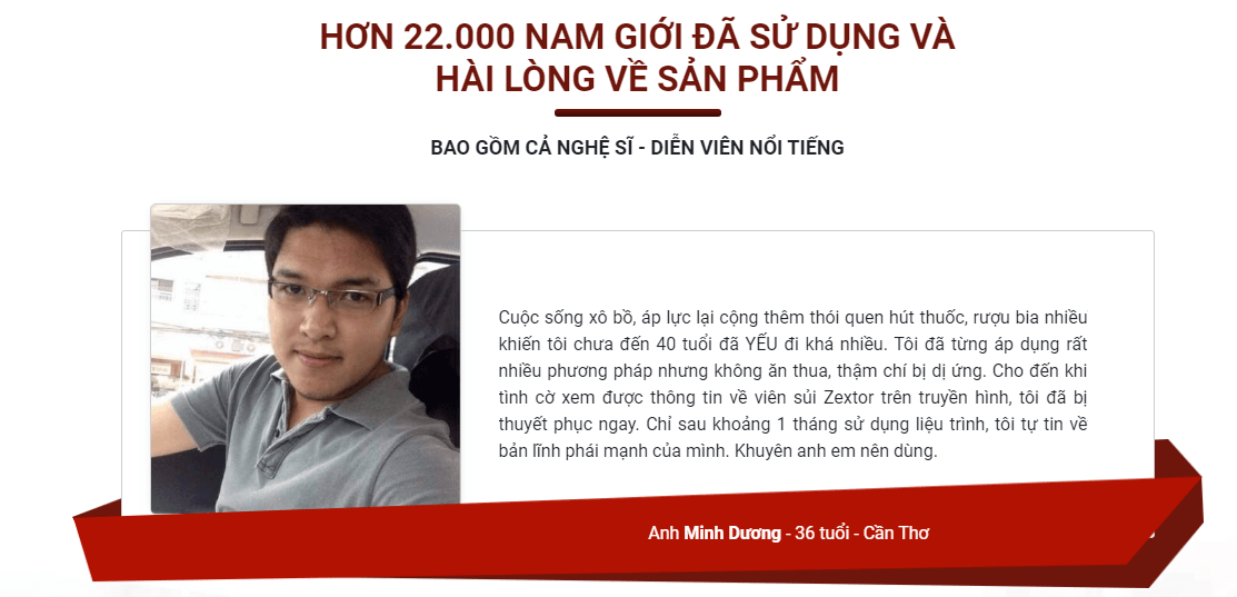[BÓC PHỐT] Zextor có tốt không Có lừa đảo Giá bao nhiêu Mua ở đâu 13