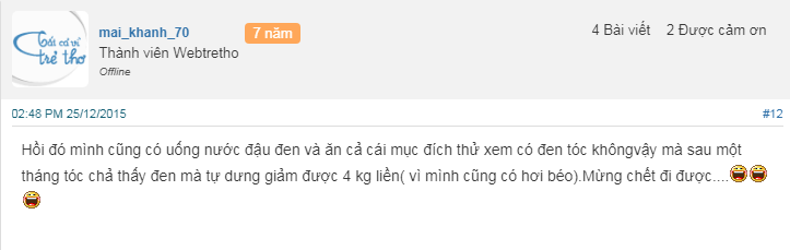 Đã có ai giảm cân với đậu đen hay chưa 2
