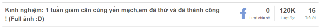 giảm cân thành công với yến mạch