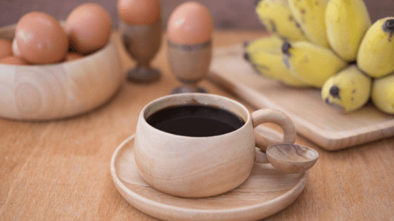 ăn trứng luộc và chuối giảm cân