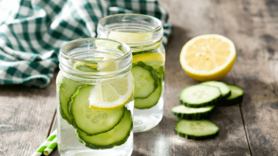 detox dưa leo chanh giảm cân