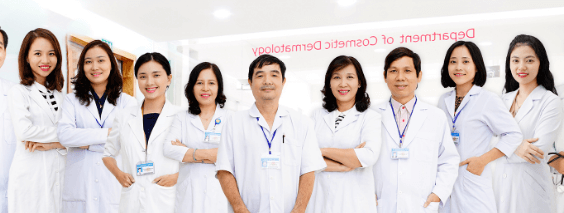 đội ngũ y bác sĩ của bệnh viện