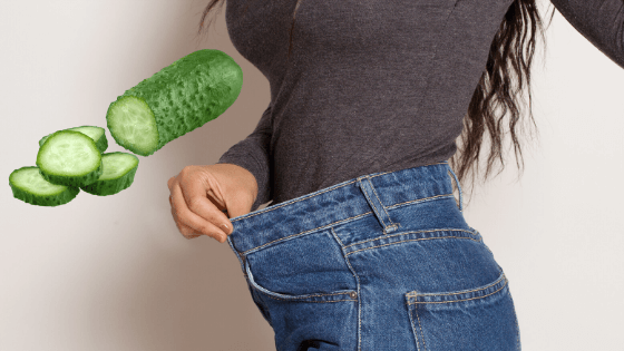 giảm cân bằng dưa chuột