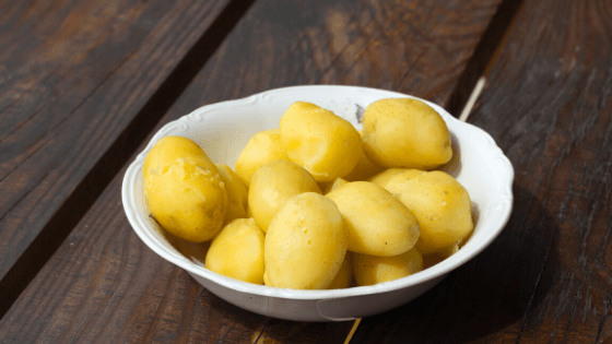 khoai tây luộc giảm cân