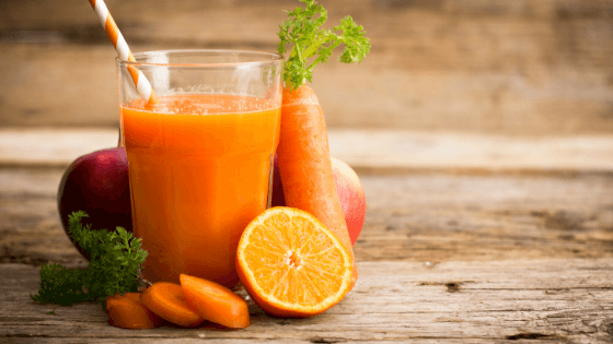 nước ép bưởi cà rốt giảm cân
