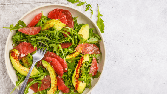 salad bưởi giảm cân