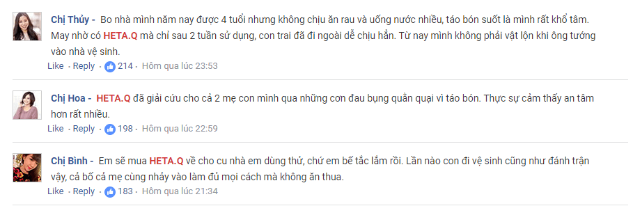 đánh giá tinh bột hẹ heta.q từ người dùng