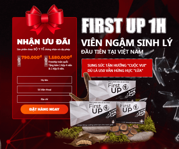 first up 1 hour mua bán ở đâu